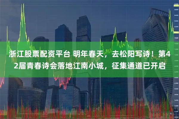 浙江股票配资平台 明年春天，去松阳写诗！第42届青春诗会落地江南小城，征集通道已开启